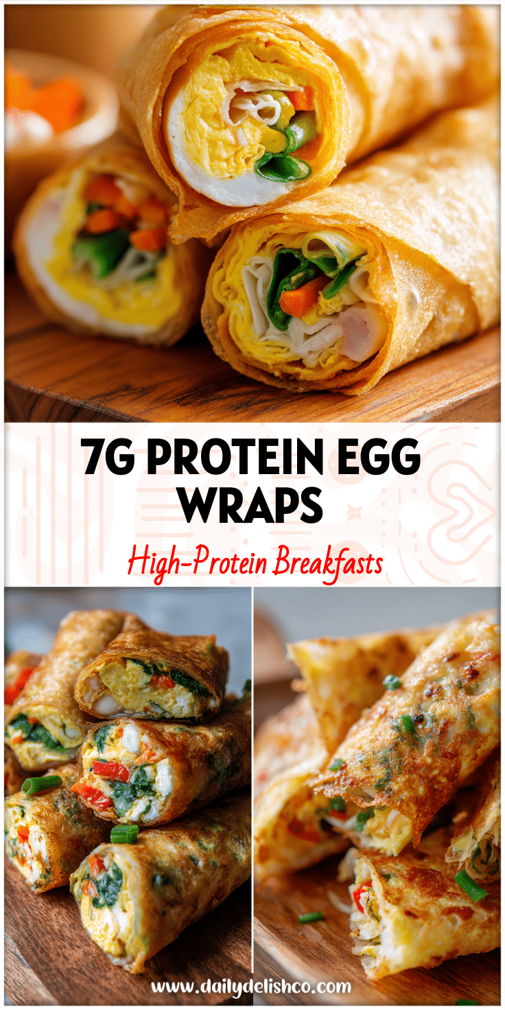 Golden crispy rice paper egg wraps filled with veggies and eggs, like Asian rice paper egg rolls or homemade egg wraps.